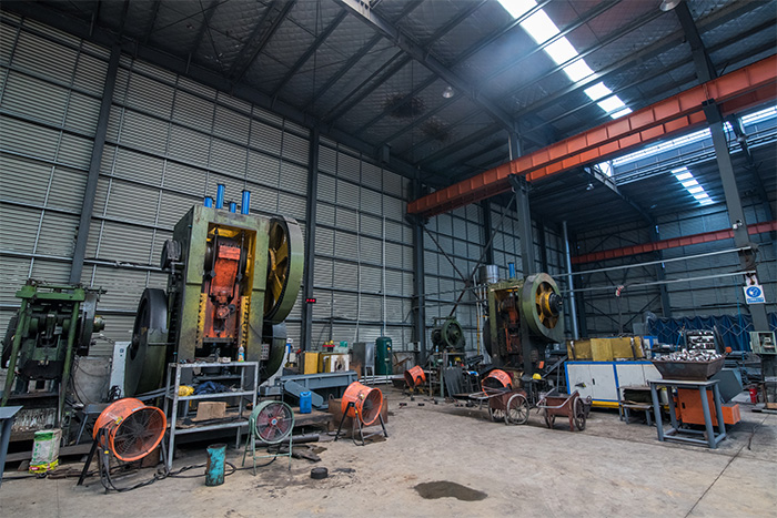 龙岩网架配件-锥头加工车间